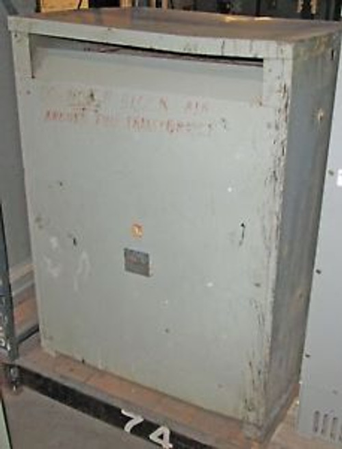 Westinghouse 300 KVA Transformer  480 V - 208Y/120 V   V48M28T33F