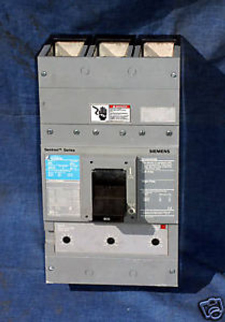 Siemens Sentron Circuit Breaker NXD63B120 1200 Amp 3Pol