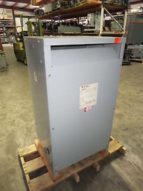 Cutler-Hammer 112.5 kVA 600 to 208Y/120 3PH V60M28B12 Transformer 112.5kVA 208 Y