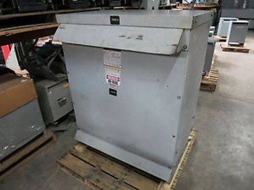 MGM 225 KVA 480 to 208Y/120 in 3R Encl. 3PH Transformer AC370-Q0232 225KVA 208 Y