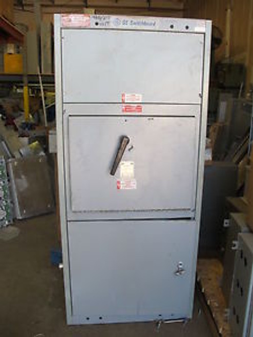 GE THFP367 800 Amp Main Switch and CT Cabinet - E932