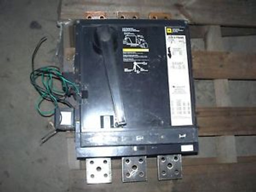 SQUARE D CIRCUIT BREAKER CAT PCF2536 2500A/600V/3POLE W/2500A TRIP & SHUNT