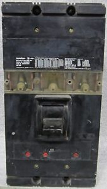 WESTINGHOUSE  MA3600FS  600 VAC  600 Amp  3 Pole CIRCUIT BREAKER