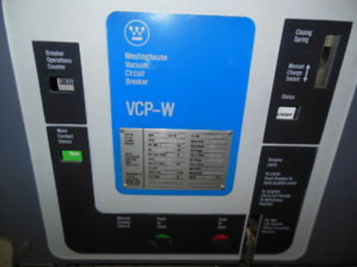 WESTINGHOUSE VACUUM CIRCUIT BREAKER, 50VCP-W250, 1200 AMP, 5KV, 125V CONTROL