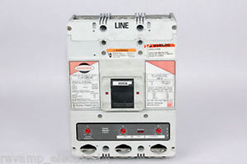 FPE CJM3600NF c/w LT3400T  400A, 600V, 3 Poles, Horizon Breaker, c/w 400Amp Trip