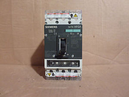 Siemens HFX3P250 Breaker 250A HFGA With Siemens 8US1213-4AQ03 Busbar Adapter