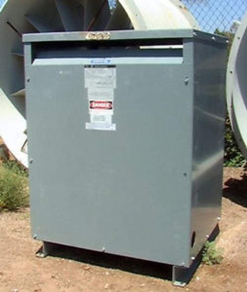 75KVA 3-Phase 480 D to 208/120 Y Sorgel Insulated Square D Transformer with taps