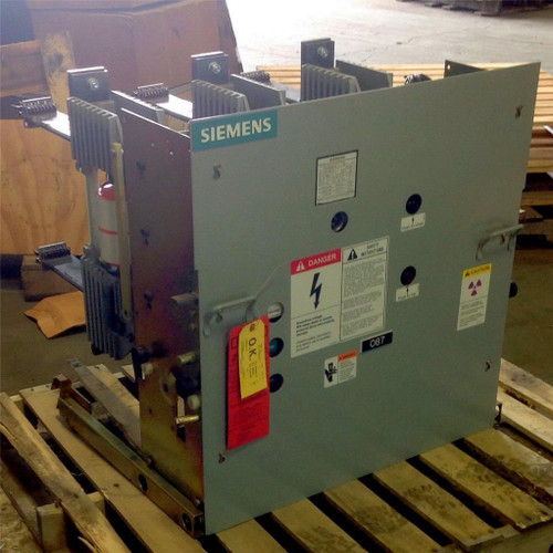 SIEMENS 1200A A.C. HIGH VOLTAGE CIRCUIT BREAKER TYPE 5-3AF-250A-1200-58