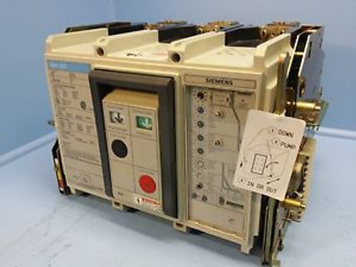Siemens SBA 800 Type SBA0808 800 Amp Circuit Breaker w/ 800A Plug Trip SBA0808DV