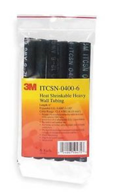 3M Itcsn-0400-48 Tubing,Heat Shrink,Pk5