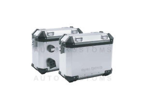 Royal Enfield Himalayan Aluminium Panniers Set Silver Genuine