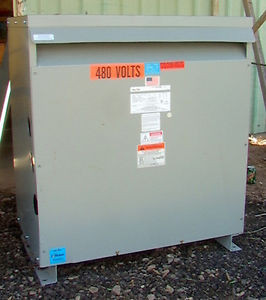 150KVA 480 120/208 3 phase transformer step up or down NEMA 3R enclosure