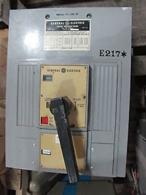 GE TPS253F 2500 Amp, 3 Pole, 600 Volt Circuit Breaker