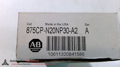 Allen Bradley 875Cp-N20Np30-A2 Series A 4 Pole Cable, New