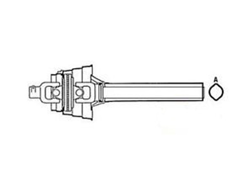 Wt48481A Complete Constant Velocity Tractor Half Shafts Fits Walterscheid