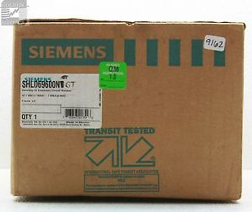 Siemens SHLD69600NGT Sensitrip III Electronic Circuit Breaker 600V 600A 3P