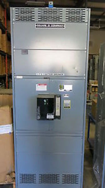 Square D 1200 Amp 500 VDC Circuit Breaker and Enclosure- E1262