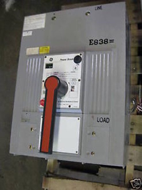 GE General Electric TPMMF86 3000 Amp 600V PowerBreak Breaker Power Break 3000A