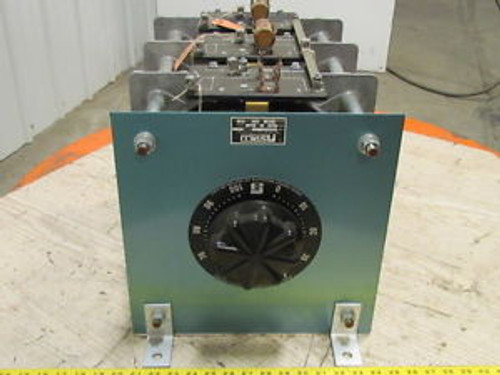 Staco 5010-3Y 3 Gang Variable Transformer Input 240V 3Ph Output 0-280V 24.2KVA