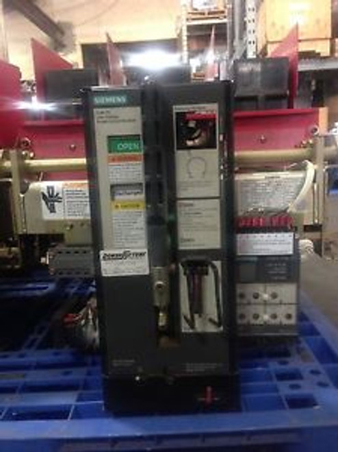 SIEMENS RLE-800  600V  800A  60Hz 3 ?ÿ AIR CIRCUIT BREAKER RLAE8EAEXBA09X-B2H