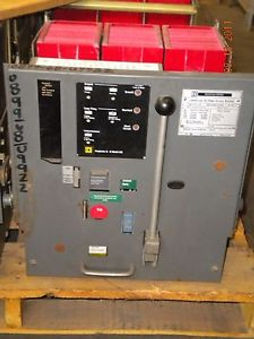 Square D DS-416 600 V 1600 A Amptector I-A L/I/G AIR CIRCUIT BREAKER w/ 200 CTS