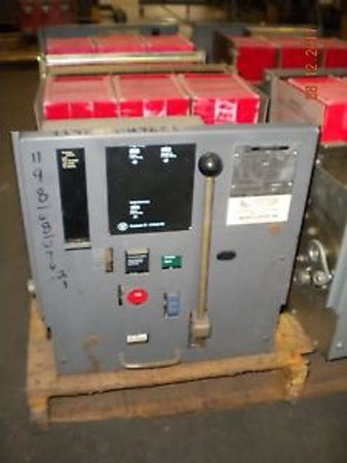 Square D DS-416 600 V 1600 A Amptector II L/I AIR CIRCUIT BREAKER w/ 300 CTS