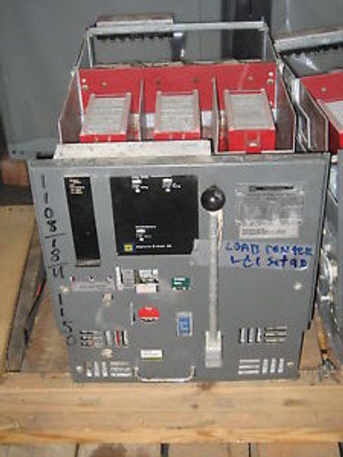 Square D DSL206 600 V 600 A AMPTECTOR II L/I AIR CIRCUIT BREAKER w/ 600A CTS