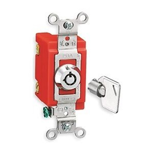 Locking Switch, 2 Pole, 20A, 120/277