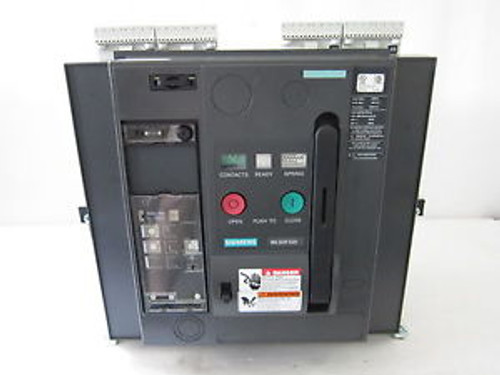 Siemens WLS2F320 2000A Solid State Air Breaker ETO725 Trip 2000 Amp LSI 600V 480