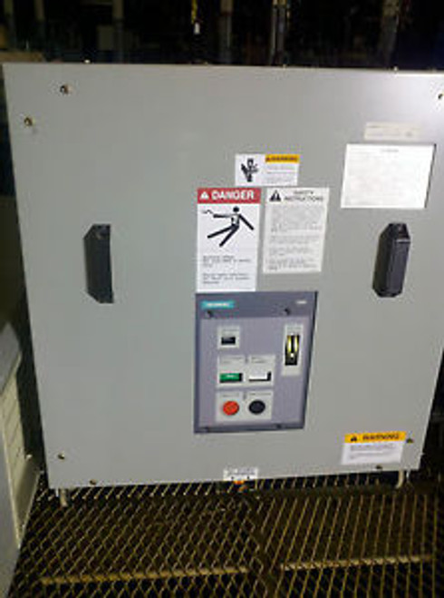 Siemens Breaker 1200 amp 05-GMI-250-1200-58    4.76 KV