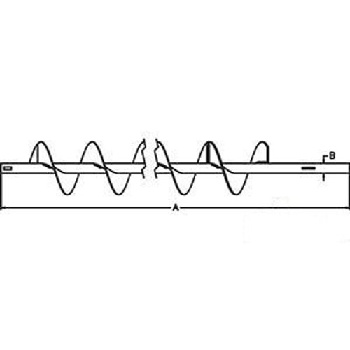 A-71389854 Massey Ferguson Parts Auger Bottom Clean Grain  8780 , 8780Xp,