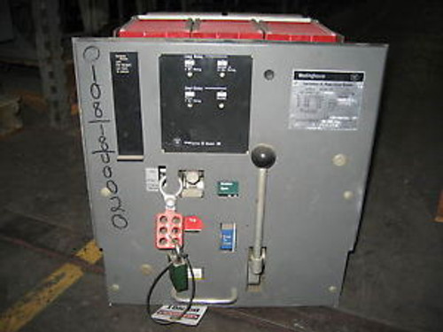 WESTINGHOUSE DS416 600V 1600A AMPTECTOR II L/S AIR CIRCUIT BREAKER w/ 1600A CTS