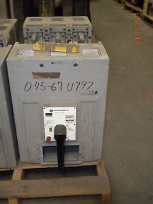 GE TPR6620 CIRCUIT BREAKER FRAME 2000A FRAME 600V FIXED MANUAL OPS NO PROGRAMMER