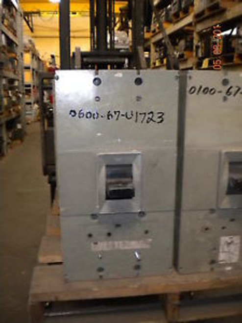FPE NP631000 CIRCUIT BREAKER 2000A 600V MANUAL OPS FIXED W/ 2000A TRIP