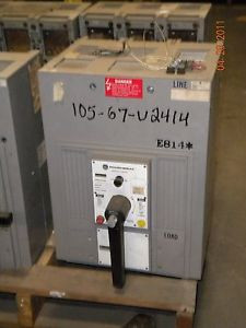 General Electric TPY7625E1 600V 2500A NON AUTO INSULATED CASE CIRCUIT BREAKER