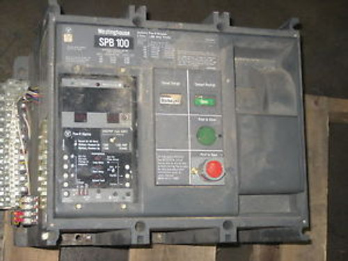 WESTINGHOUSE SPB100 600V 1200 Amp POW-R Trip LSIG INSULATED CASE CIRCUIT BREAKER