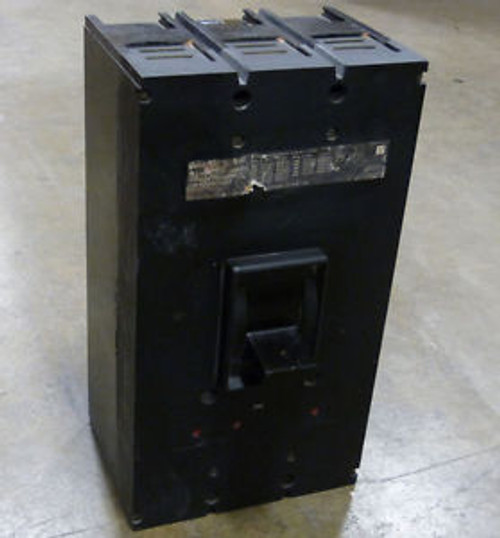 Westinghouse PB31600PRF 1600A 3-Pole 600V Circuit Breaker 1000A Trip TRI-PAC Westinghouse PB31600PRF 1600A 3-Pole 600V Circuit Breaker 1000A Trip TRI-PAC