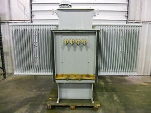 BU-49, ABB ASEA BROWN BOUER SMALL POWER TRANSFORMER. 750 KVA. TYPE RSL. 4160 HV.