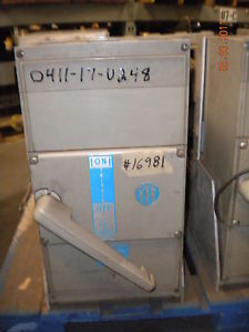 GE HS3B250 CIRCUIT BREAKER 2500A 600V FIXED MOUNT MANUAL OPS