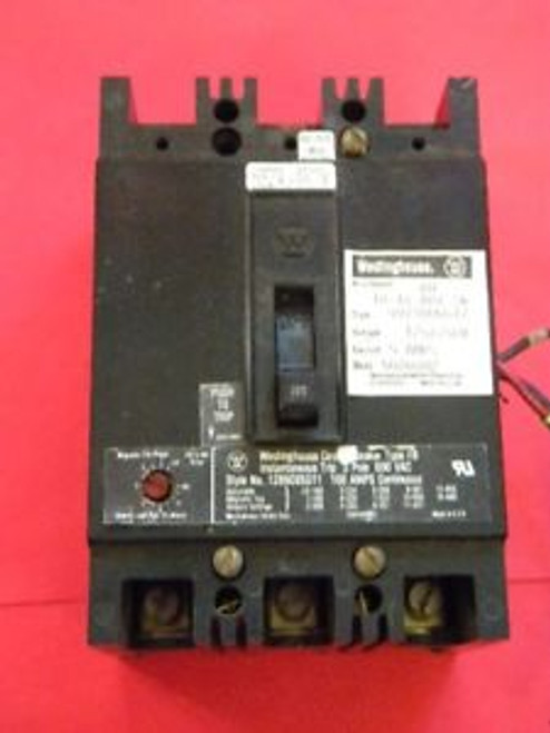 Westinghouse 1265C95G11 Circuit Breaker Type FB