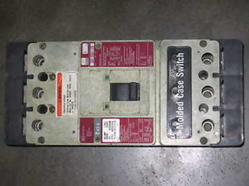 Cutler Hammer KD3400KW 600v 400 Amp 3-Pole Molded Case Circuit Breaker Switch