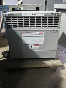 FPT 15 KVA 3 Phase 480 X 120/208 Volt Transformer - T802