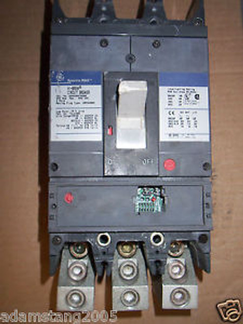 GE SGHA 3 POLE 400 AMP 600v SGHA36AT0400 Circuit Breaker