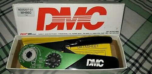 Dmc Adjustable Crimp Tool M22520/7-01 (Green)