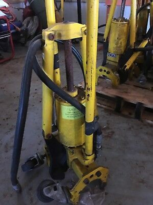 Hydraulic Cable/ Wire Cutters With Walk Behind Castors.