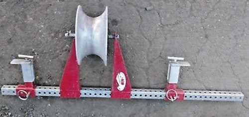His Business Hb4A Cross Tray Inside Vertical Riser Roller 10 X 5 A Alum Sheave