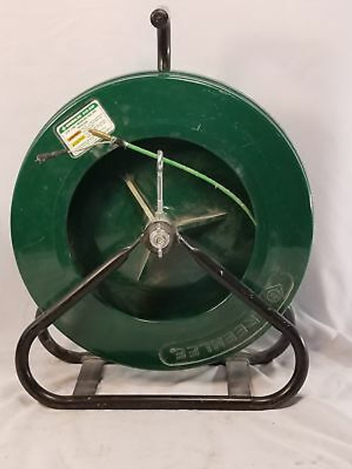 Greenlee  542-200 200' X 3/16 Fiberglass Fish Tape In Reel Stand 87572