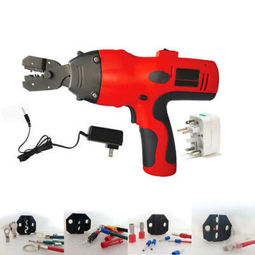 Electric Battery Powered Handheld Cable Wire Crimper Automatic Crimping Tool