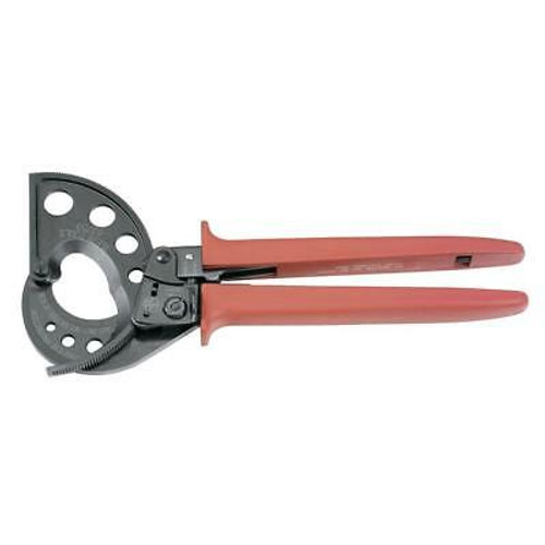 Cable Cutter 12-1/8 In. High Leverage Ratcheting Mechanism Fixed Joint Hand Tool