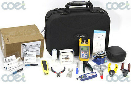 Orientek Ftth Fiber Optic Based Toolkit Includes Fiber Cleaver+ Power Meter+Vfl